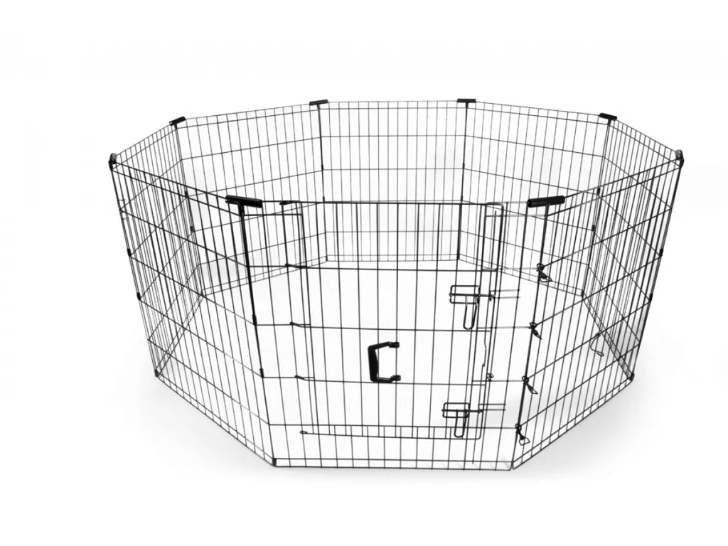 Ohrádka pro psy 8 ks 60 × 91 cm