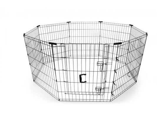 Ohrádka pro psy 8 ks 60 × 91 cm