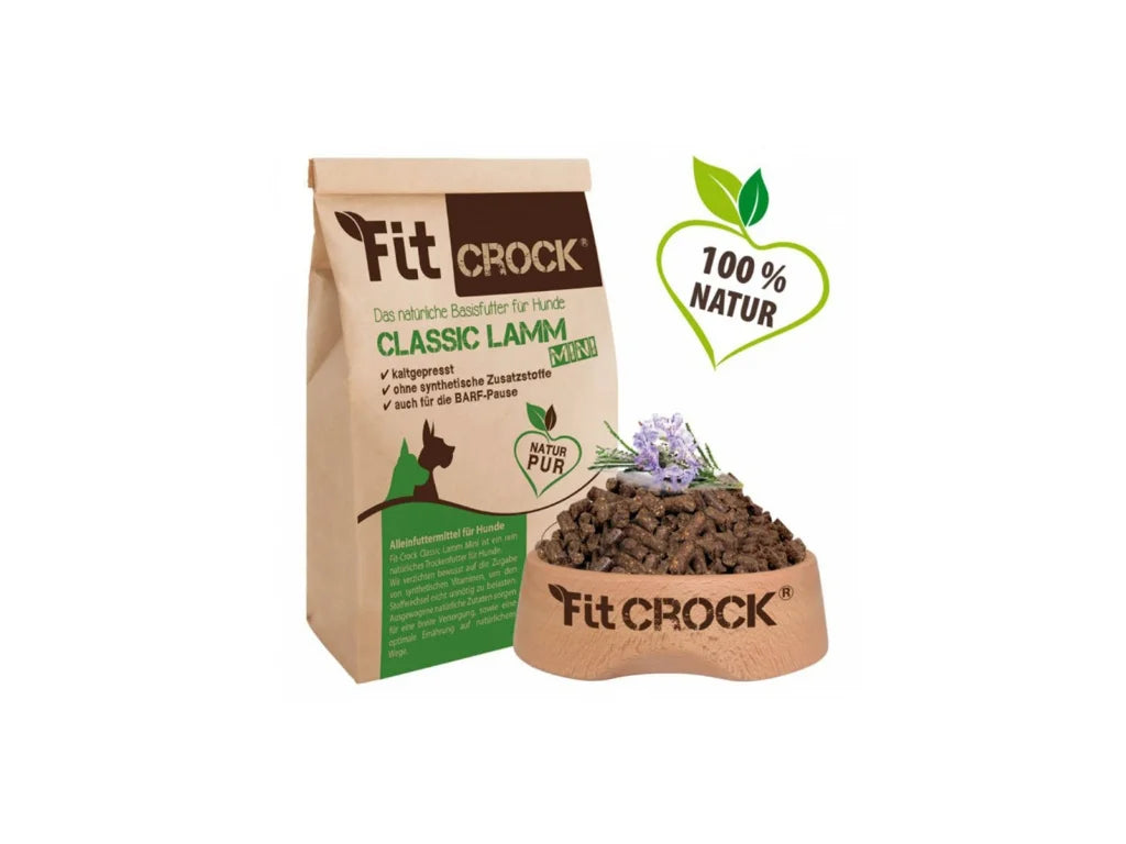 Fit-Crock Classic Jehněčí – granule lisované za studena 10 kg MIN